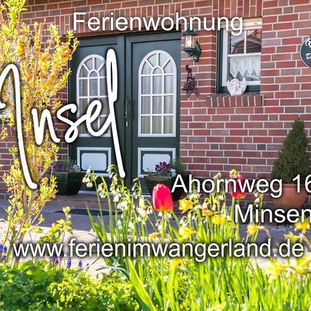 Ferien Im Wangerland Ferienwohnung Insel Minsen Schillig Hund Pool Sauna Bagian luar foto