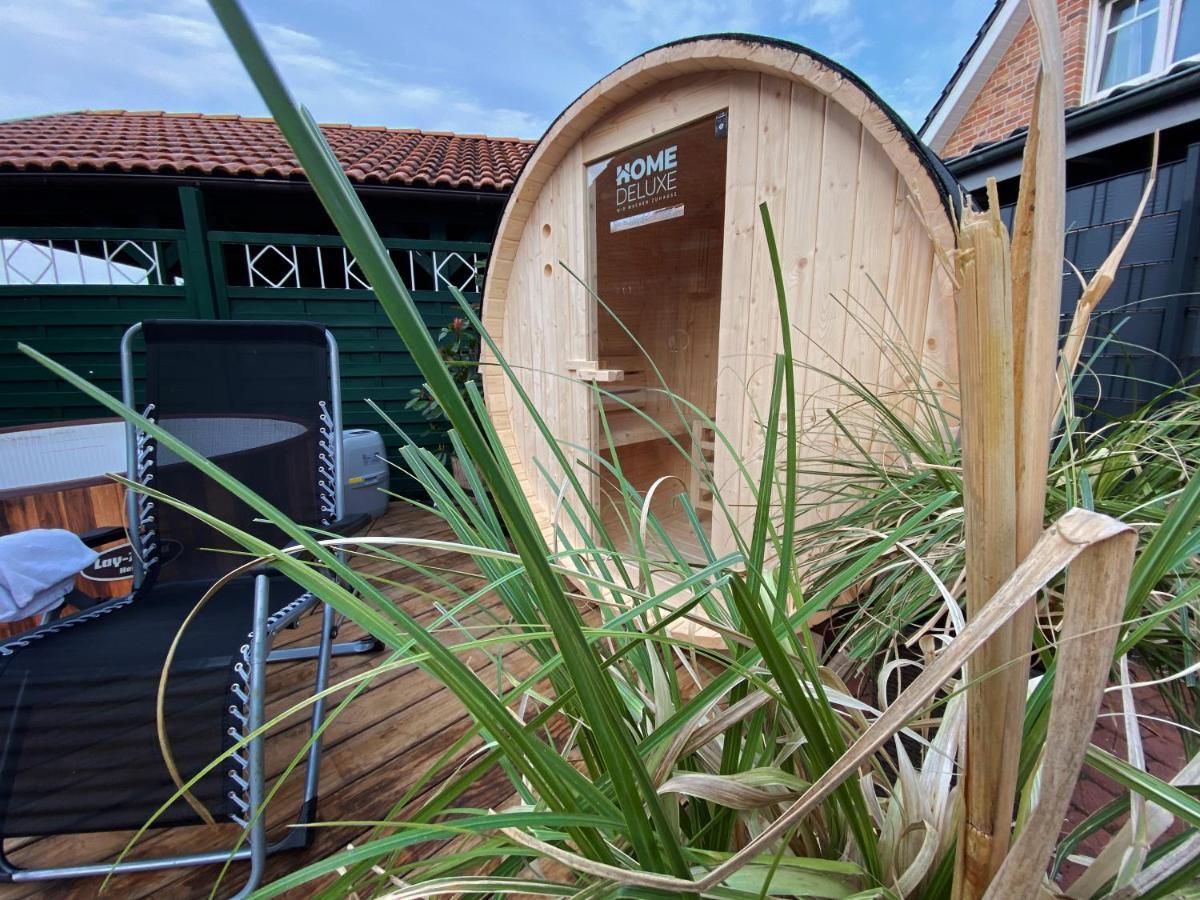 Ferien Im Wangerland Ferienwohnung Insel Minsen Schillig Hund Pool Sauna Bagian luar foto
