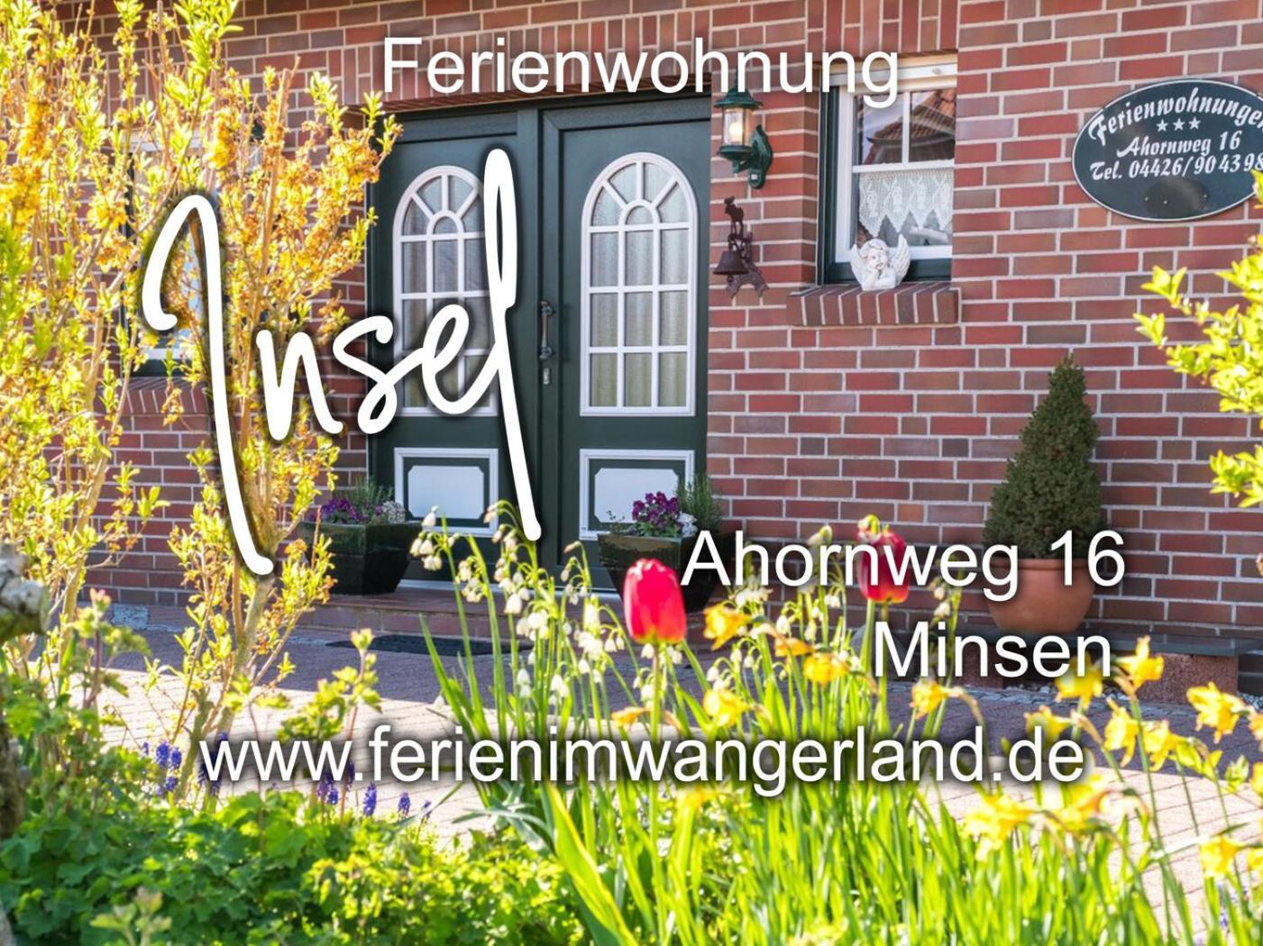 Ferien Im Wangerland Ferienwohnung Insel Minsen Schillig Hund Pool Sauna Bagian luar foto